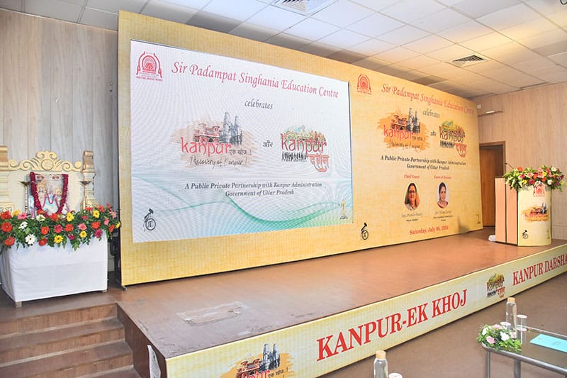 Kanpur Ek Khoj Book Presentation to Commissioner 2024