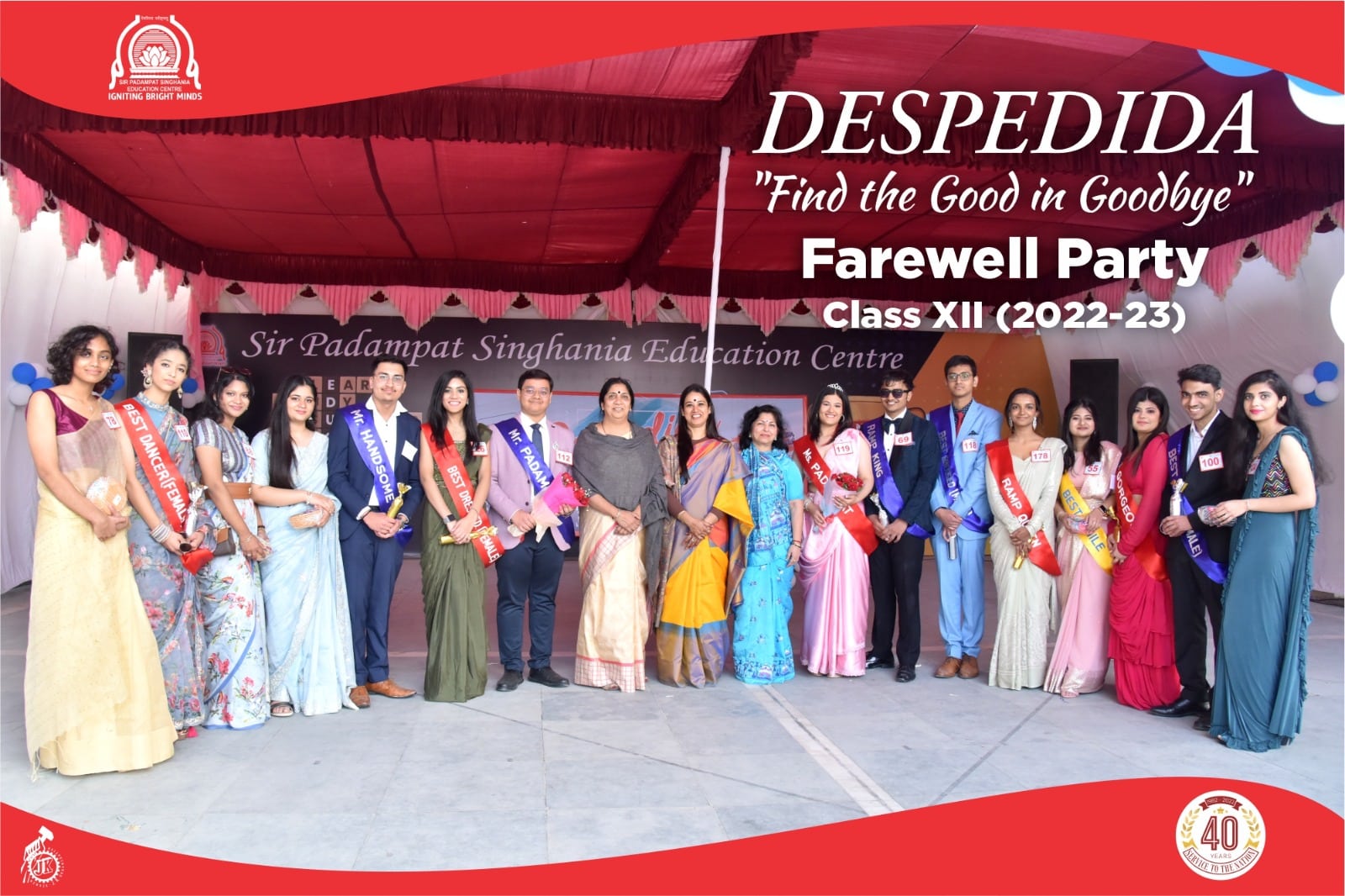 Blessing Ceremony of the Board Appearing Students of Class XII Batch : 2022-23