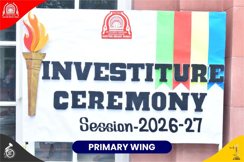 Investiture Ceremony Session 2026-27 Primary Wing