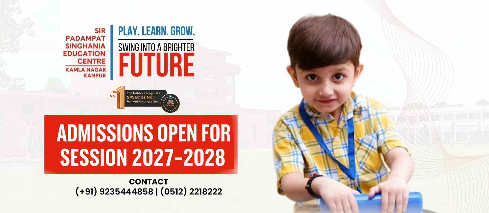Admission Open for Session 2027-2028
