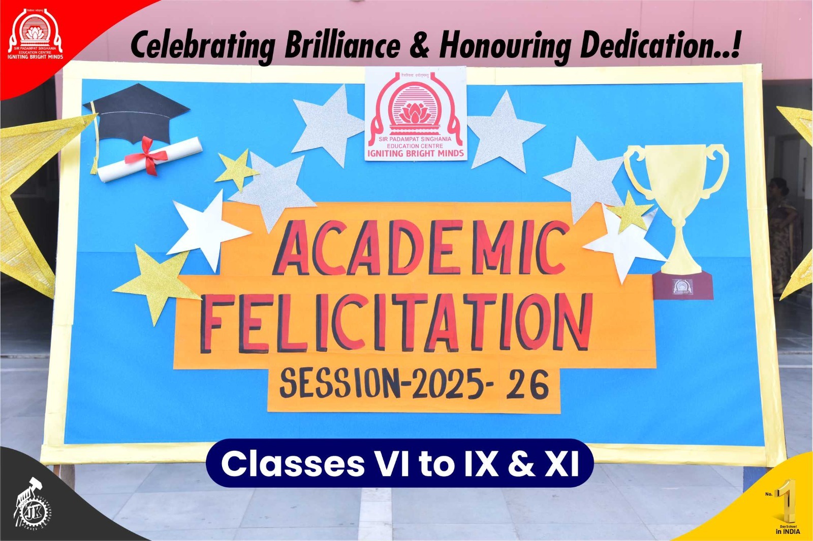 Academic Felicitation Session 2025 – 2026 Classes VI to IX and XI