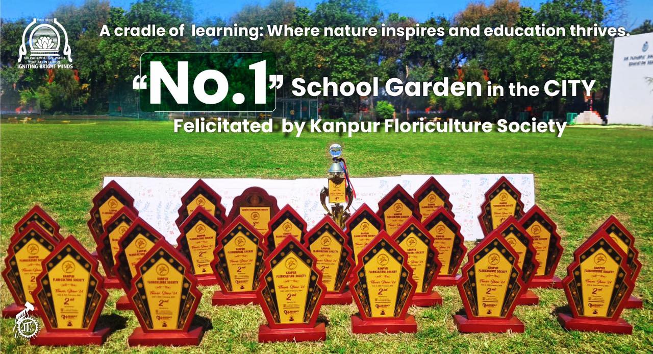 SPSEC's Green Haven: Celebrating the No.1 School Garden in Kanpur