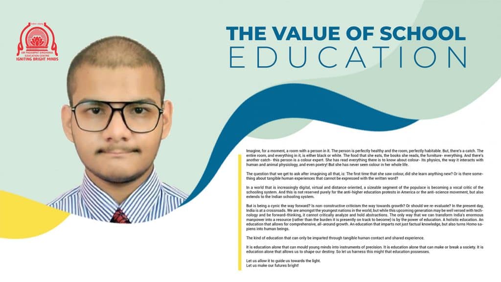 The Value of School Education