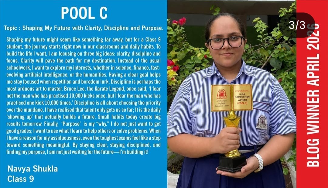 Pool C – Navya Shukla / Class 9